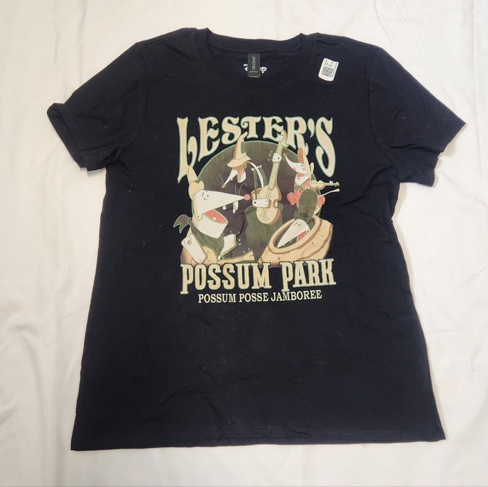 Disney A Goofy Movie Lesters Possum Park Retro T-Shirt Shirt